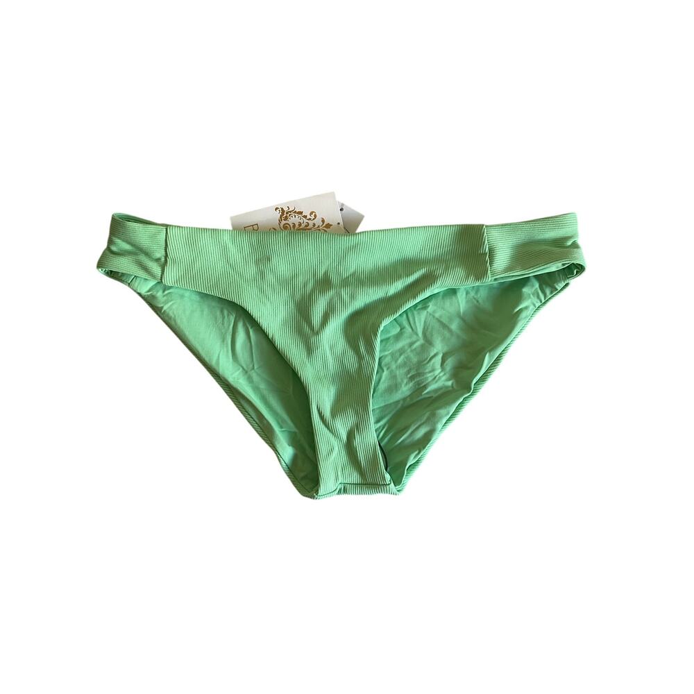 Becca Seafoam Green bikini bottoms NWT
L ribbed design